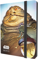 Asmodee album da collezione Star Wars Unlimited 18 tasche Leia Organa/Jabba The Hutt-3