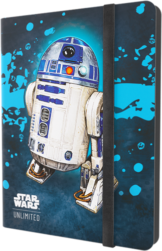 Asmodee album collezione Star Wars 18 tasche C-3PO R2-D2 carte da gioco-3
