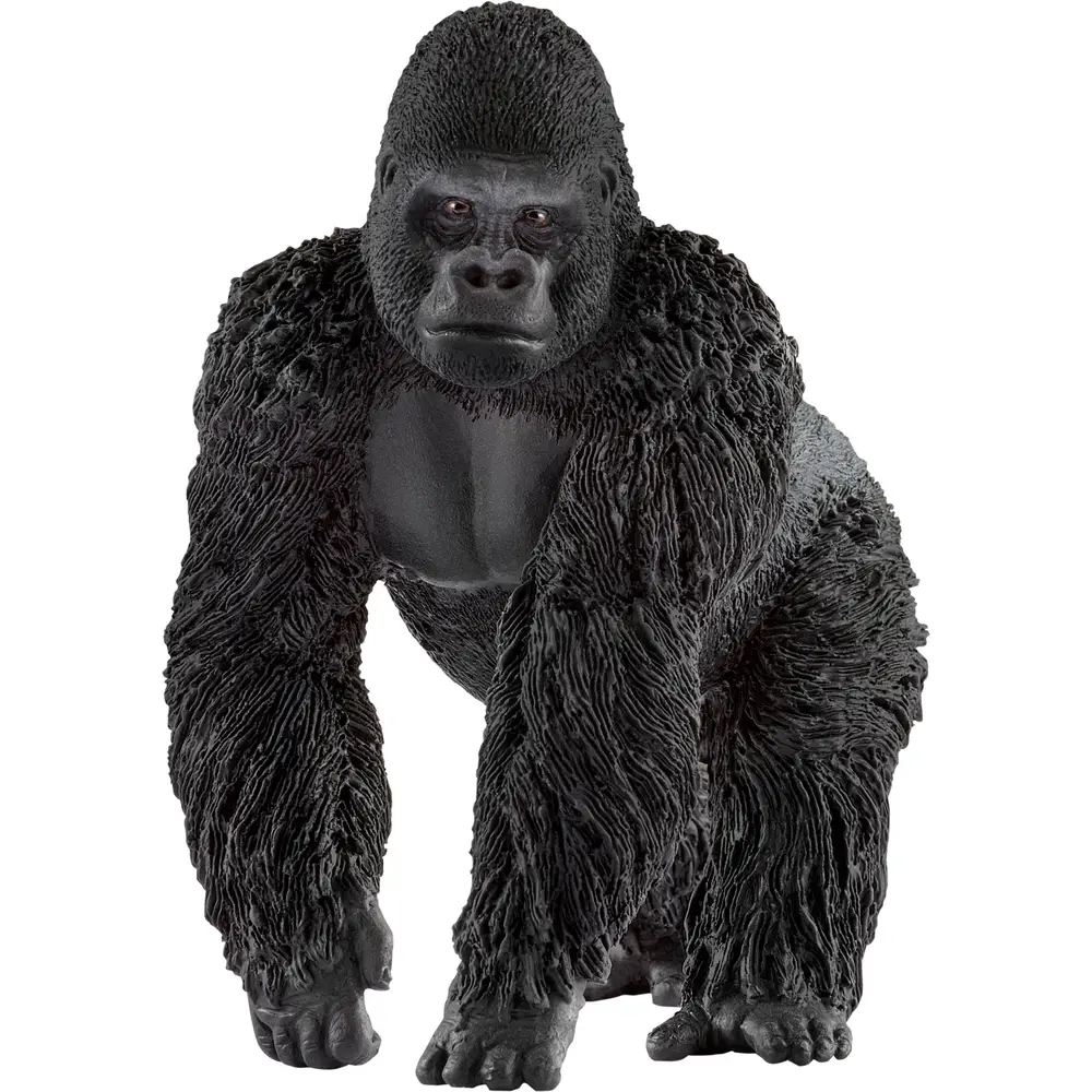 Schleich Wild Life gorilla maschio figura giocattolo plastica