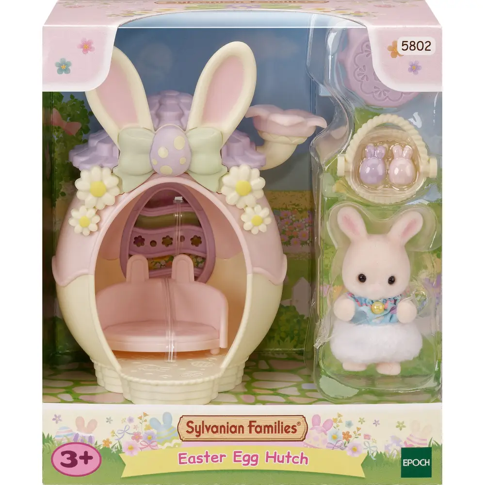 Sylvanian Families Casetta delle Uova di Pasqua - Giocattolo tema coniglio