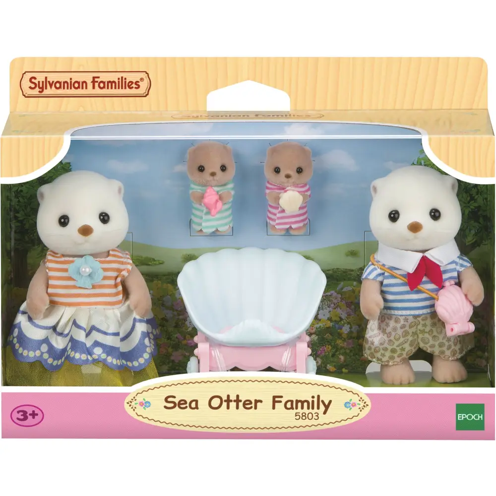 Sylvanian Families famiglia lontra marina set giocattolo - bambole carine