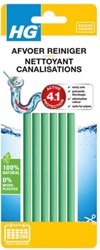 HG pulitore scarichi lavello stick 6 pezzi biodegradabili