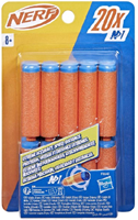 Nerf N Series set di ricarica - 20 dardi N1 - dardi in schiuma per blaster