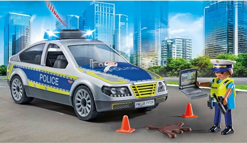 Playmobil auto della polizia Action Heroes veicolo pattuglia giocattolo 71729-2