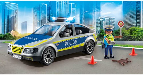 Playmobil auto della polizia Action Heroes veicolo pattuglia giocattolo 71729-3