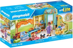Playmobil Centro di cura per cuccioli - Set animali per bambini