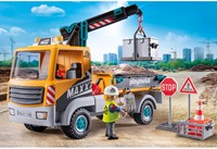 Playmobil camion con gru veicolo da cantiere giocattolo 71750-3