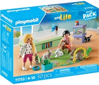 Playmobil animali set di costruzione Starter Packs Famiglia di Conigli 71753