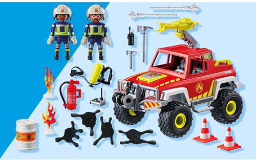 Playmobil camion dei pompieri giocattolo - Action Heroes - interattivo-3