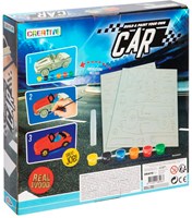 Grafix kit costruzione auto in legno - set creativo per bambini-3