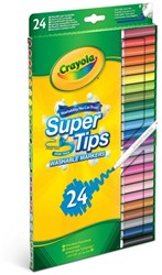 Crayola pennarelli lavabili 24 colori - set creativo per bambini