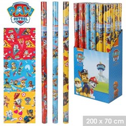 Hoomark carta regalo Paw Patrol 6 rotoli blu 200x70cm confezione bambini
