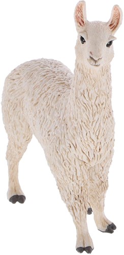 Schleich fattoria - Lama 13920 figura da gioco plastica bianca-2