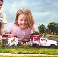 Schleich Horse Club Veterinario mobile playset con cavallo-3
