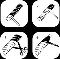 Schildkröt grip da badminton Air Pro Grip per racchette e bastoni-3