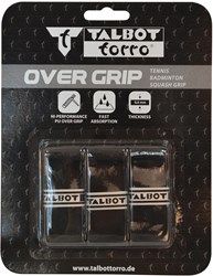 Schildkröt overgrip badminton nastro grip racchetta set 3 pezzi nero