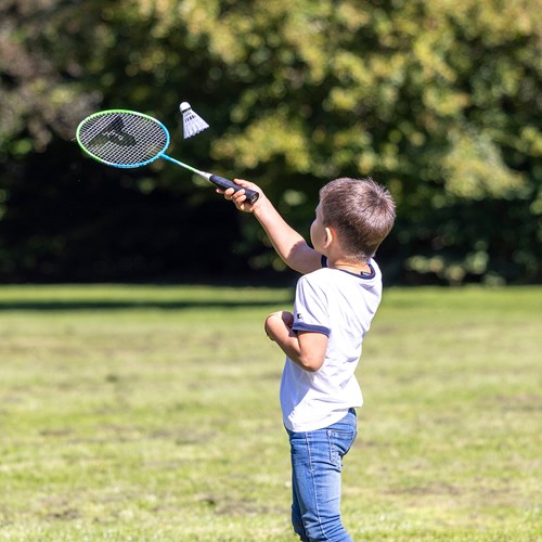 Schildkröt set badminton per bambini - racchette junior e volani-2