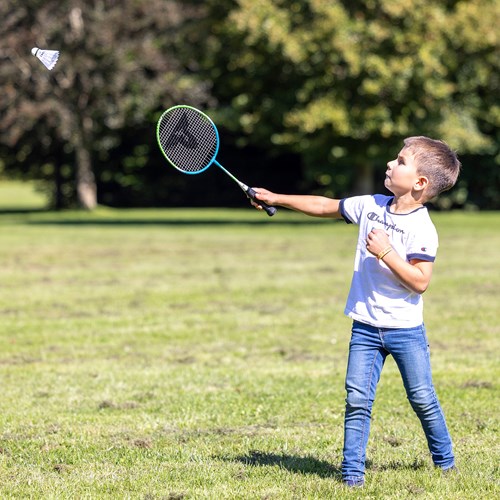 Schildkröt set badminton per bambini - racchette junior e volani-3