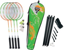 Schildkröt set badminton 4-Attacker Plus completo gioco da giardino