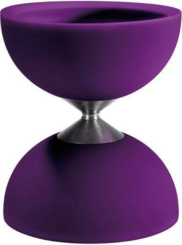 Eureka giocattolo diabolo - Gomma viola Acrobat 105 - Giocoleria