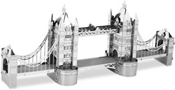 Eureka puzzle 3D London Tower Bridge kit metallo edizione argento