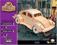 Eureka kit costruzione auto legno - puzzle 3D giocattolo creativo