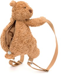 Jellycat zaino orso Bartholomew - zaino morbido peluche bambino