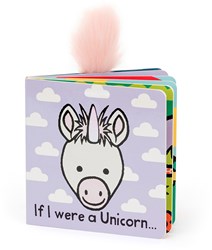 Jellycat libro cartonato unicorno If I Were a Unicorn - libro fantasy