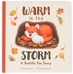 Jellycat libro per bambini Warm in the Storm - libro illustrato avventura