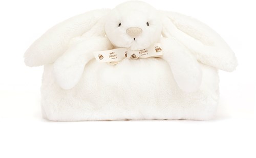 Jellycat copertina coccolosa Bashful Luxe Bunny Luna per bambini-3