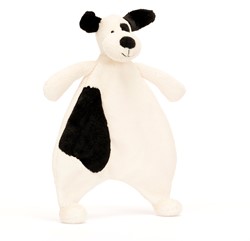 Jellycat Doudou Coperta Bashful Cucciolo nero e crema 