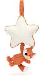 Jellycat Peluche musicale Cucciolo di volpe Bashful 