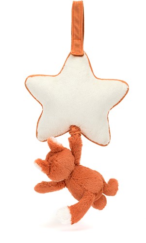 Jellycat peluche musicale Bashful Fox Cub - morbido peluche volpe-3