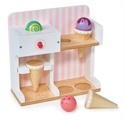 Mentari chiosco gelato in legno giocattolo - gioco di ruolo gelateria