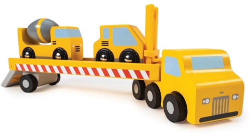 Mentari trasportatore in legno veicoli da costruzione - giocattolo educativo
