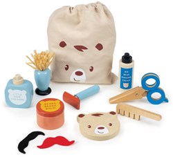 Mentari set barbiere giocattolo - gioco di ruolo educativo per bambini