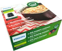 Philips Airfryer XL set accessori da forno - Stampi per muffin e teglia