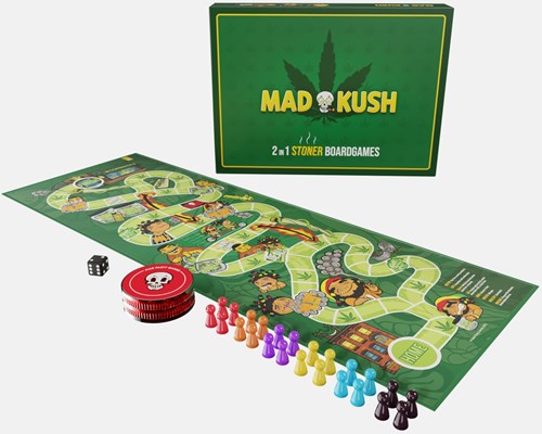 Mad Party Games gioco da tavolo MadKush - Gioco 2-in-1 per adulti-3