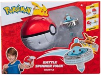 Jazwares Pokémon Battle Spinner Game Giocattolo Squirtle Pokéball