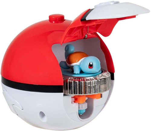 Jazwares Pokémon Battle Spinner Game Giocattolo Squirtle Pokéball-2