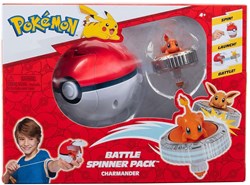 Battle Spinner giocattolo Charmander & Poké Ball - Set Pokémon