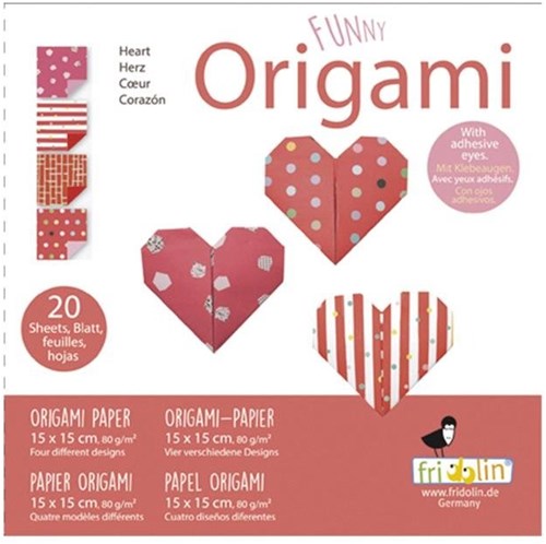 FRIDOLIN Funny Origami - Cuore