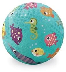 Crocodile Creek palla da gioco pesce 13cm - palla in gomma per bambini