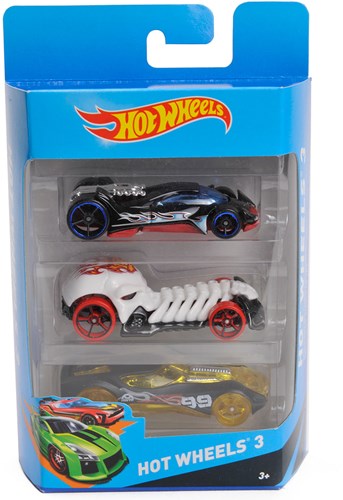 Hot Wheels auto giocattolo set di 3 veicoli diecast-2