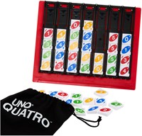 Mattel UNO Quatro - Gioco di famiglia quattro in fila - Gioco di strategia-2