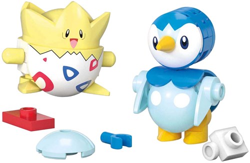 Mattel set di costruzione Pokémon - Togepi e Piplup giocattolo 41 pezzi-3