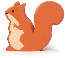 Tender Leaf animale del bosco in legno scoiattolo rosso - figurina da gioco per bambini