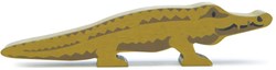 Tender Leaf animale safari in legno coccodrillo - figura da gioco verde 14,9 cm