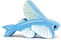 Tender Leaf animale marino giocattolo pesce volante legno blu educativo