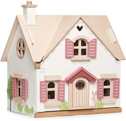 Tender Leaf casa delle bambole in legno Cottage Cottontail con mobili